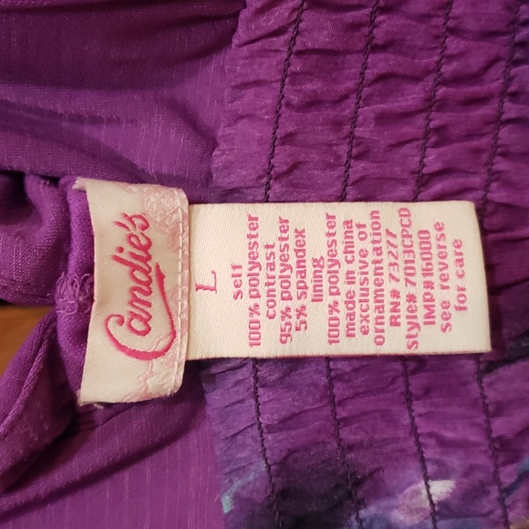 Candie's tie dye maxi dress. - Picture 3 of 3